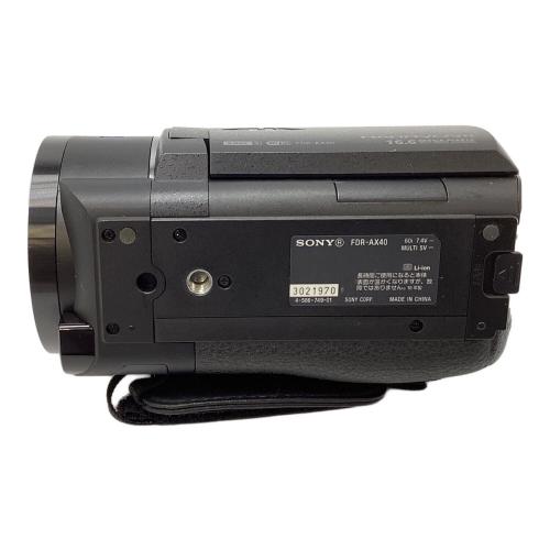 SONY (ソニー) ビデオカメラ FDR-AX40 2016年製