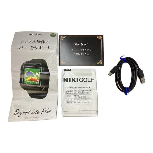 デクタイト株式会社 ゴルフGPSナビ Beyond Lite Plus BEYOND-LITE-PLUS-BK ブラック