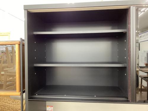 東京インテリア (トウキョウインテリア) キッチンボード ブラック×グレー マーガレット