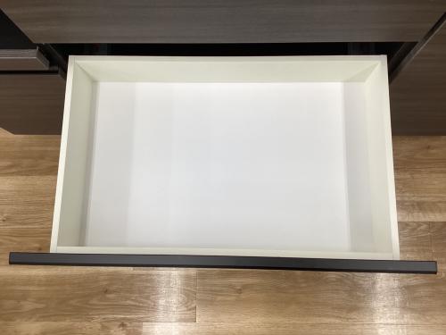 東京インテリア (トウキョウインテリア) キッチンボード ブラック×グレー マーガレット