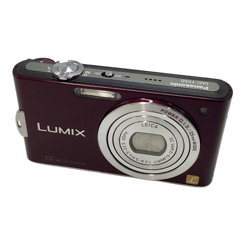 Panasonic (パナソニック) コンパクトデジタルカメラ DMC-FX60 画面ヤケ有