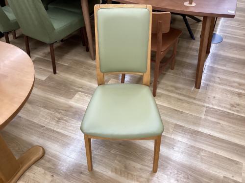 筑波産商 (ツクバサンショウ) ダイニング5点セット CCM3 159 ブラウン×グリーン