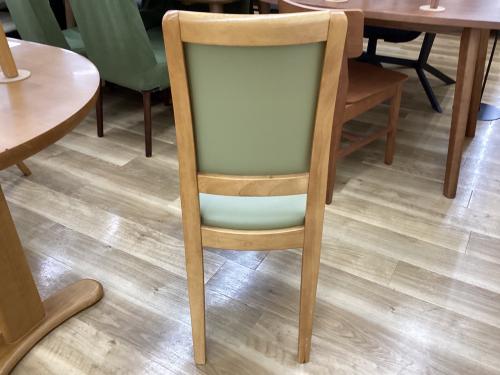 筑波産商 (ツクバサンショウ) ダイニング5点セット CCM3 159 ブラウン×グリーン