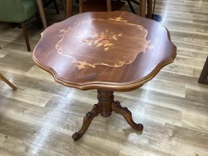 レトロ調ティーテーブル ブラウン