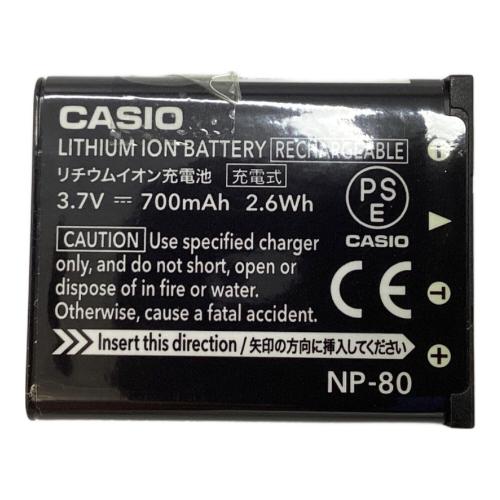 CASIO (カシオ) コンパクトデジタルカメラ EX-ZS190 動作確認済み