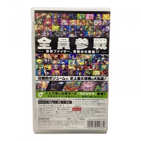 大乱闘スマッシュブラザーズ Nintendo Switch用ソフト CERO A (全年齢