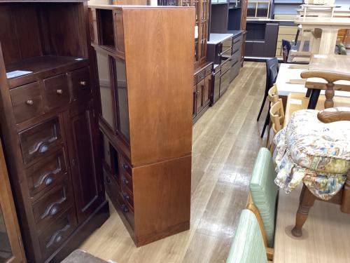 茶箪笥 固定具無し ブラウン