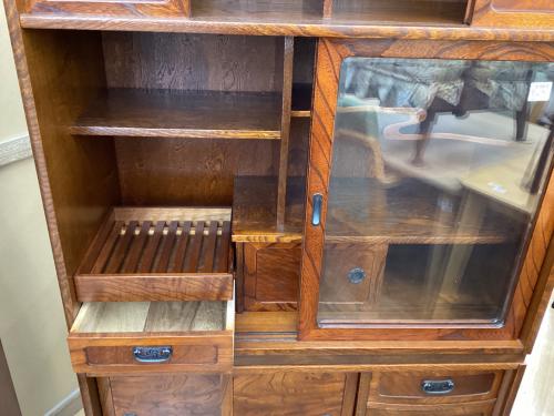 茶箪笥 固定具無し ブラウン