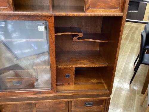 茶箪笥 固定具無し ブラウン