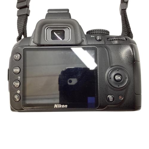 Nikon (ニコン) デジタル一眼レフカメラ D3000 ダブルズームキット ヤケ有・動作確認済み