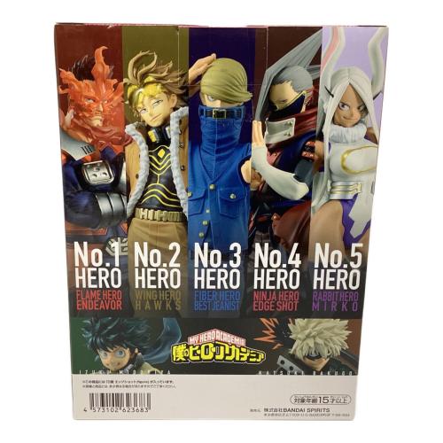 僕のヒーローアカデミア (ボクノヒーローアカデミア) エッジショット D賞 THE TOP5