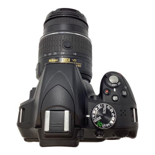 Nikon (ニコン) デジタル一眼レフカメラ D3300 ダブルズームキット