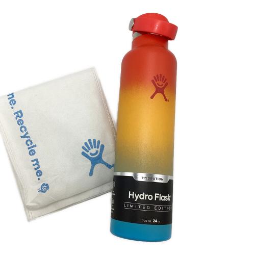 Hydro Flask (ハイドロフラスク) 水筒 オレンジ×ブルー