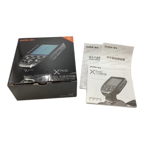 GODOX (ゴドックス) ワイヤレスフラッシュトリガー XPro C