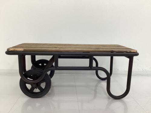 Knot antiques (ノットアンティークス) コーヒーテーブル 16 ブラウン×ブラック カシャ