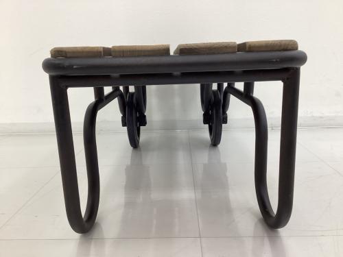 Knot antiques (ノットアンティークス) コーヒーテーブル 16 ブラウン×ブラック カシャ