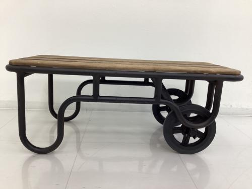 Knot antiques (ノットアンティークス) コーヒーテーブル 16 ブラウン×ブラック カシャ