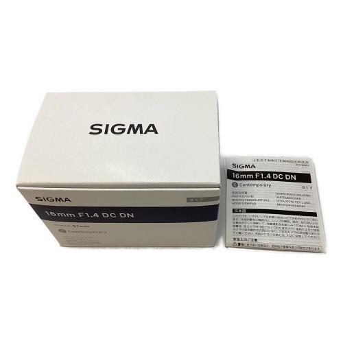 SIGMA (シグマ) 単焦点レンズ DC DN