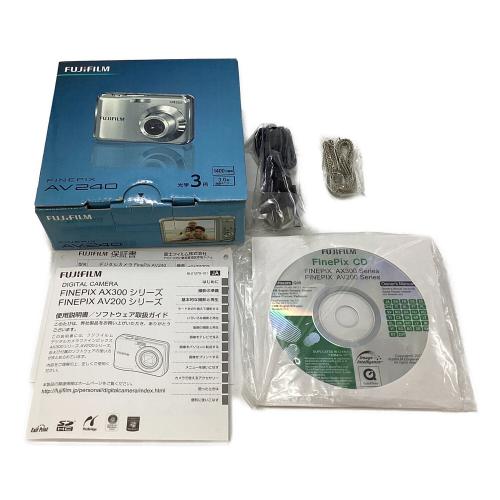 FUJIFILM (フジフィルム) コンパクトデジタルカメラ AV240 動作確認済み