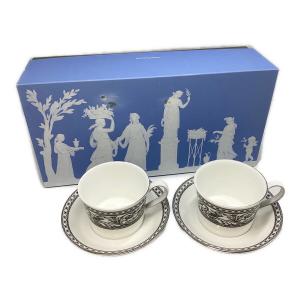 Wedgwood (ウェッジウッド) カップ&ソーサー プレートは【コントラスト ユーランダ】マーク入り コントラスト