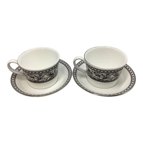 Wedgwood (ウェッジウッド) カップ&ソーサー プレートは【コントラスト ユーランダ】マーク入り コントラスト