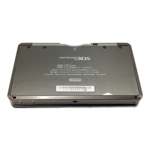 Nintendo (ニンテンドウ) 3DS CTR-001 ブラック×グレー/画面ヤケ有