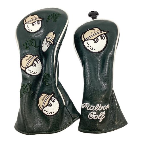 MALBON GOLF (マルボンゴルフ) ヘッドカバーセット 4点セット グリーン