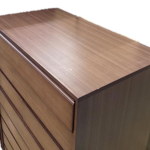 府中家具 (フチュウカグ) ハイチェスト ブラウン