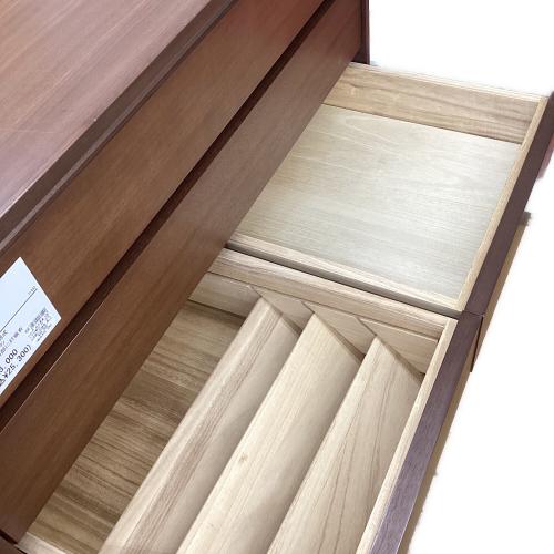 府中家具 (フチュウカグ) ハイチェスト ブラウン