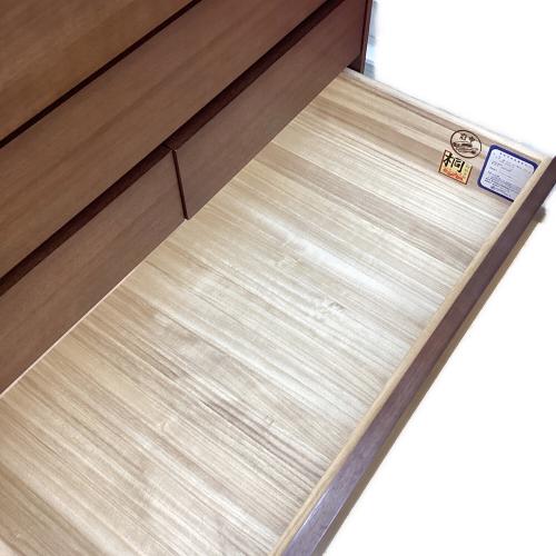 府中家具 (フチュウカグ) ハイチェスト ブラウン