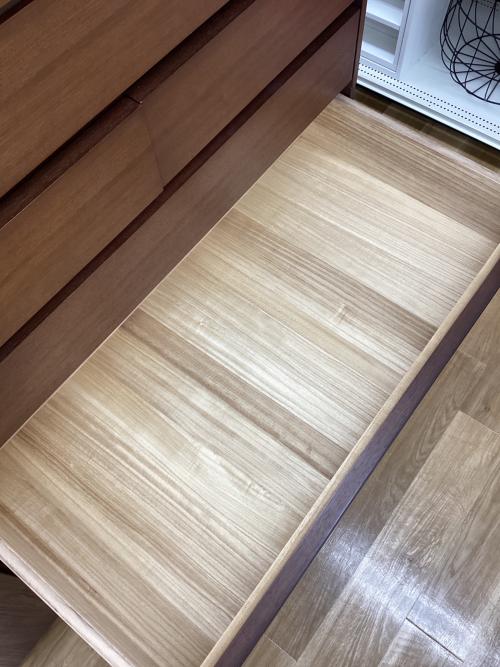 府中家具 (フチュウカグ) ハイチェスト ブラウン