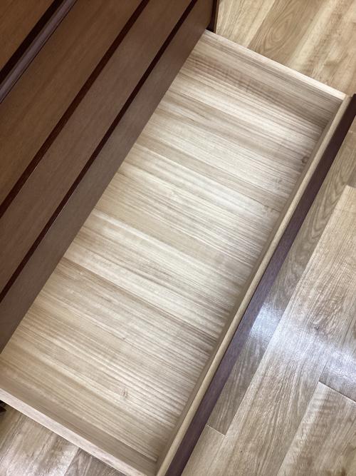 府中家具 (フチュウカグ) ハイチェスト ブラウン