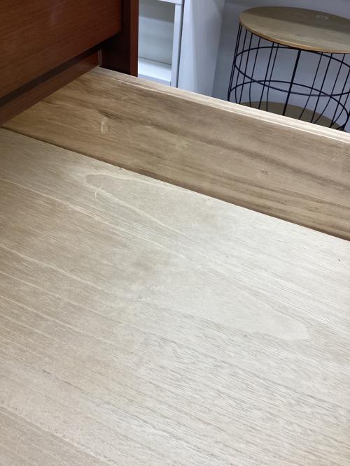 府中家具 (フチュウカグ) ハイチェスト ブラウン