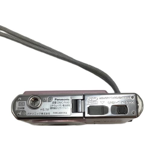Panasonic (パナソニック) コンパクトデジタルカメラ DMC-FX40