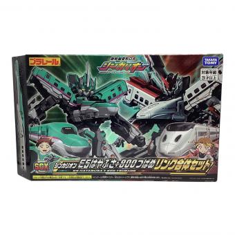 TOMY (トミー) 新幹線変形ロボ SGX シンカリオン E5はやぶさ＋800つばめ リンク合体セット プラレール