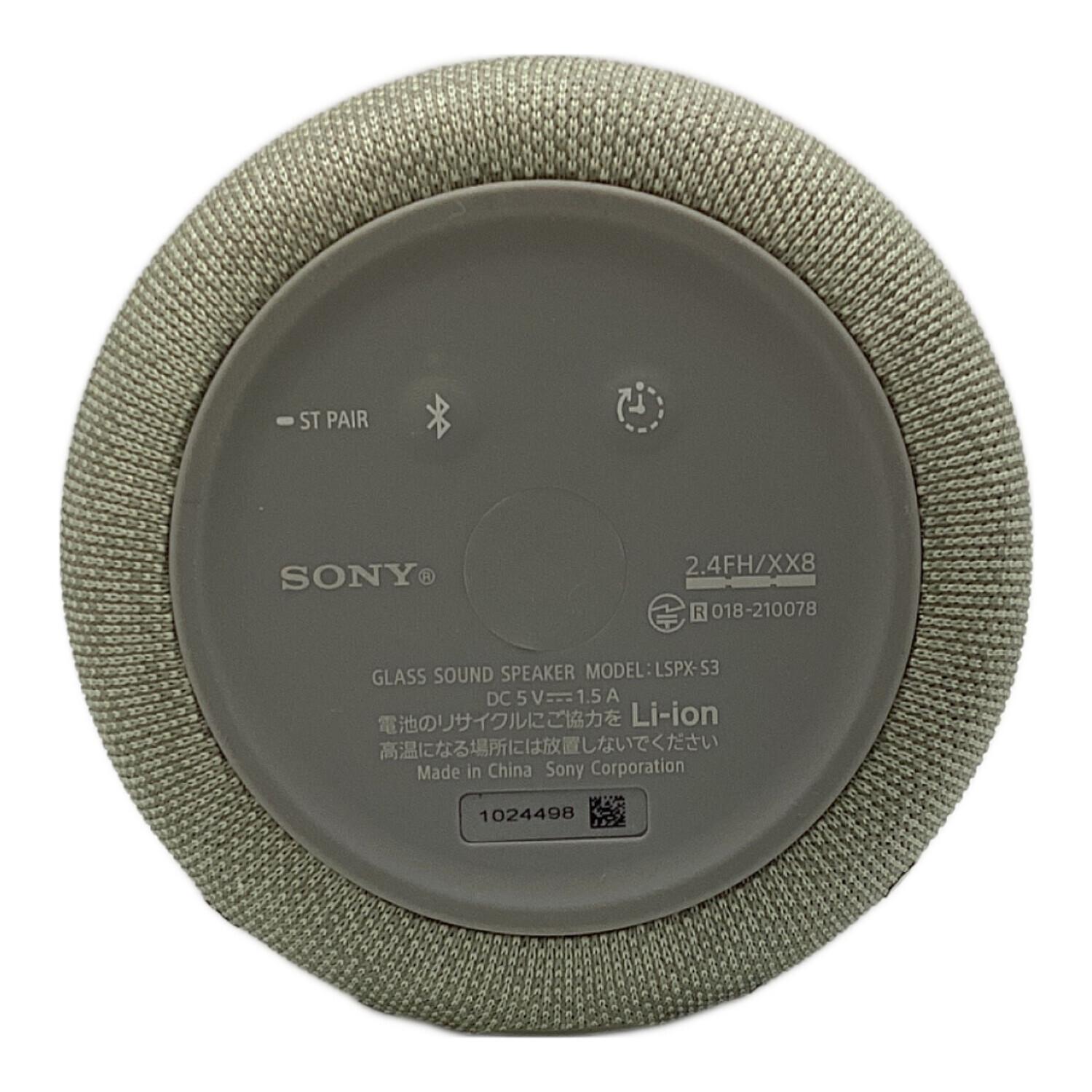 SONY (ソニー) グラスサウンドスピーカー LSPX-S3｜トレファクONLINE