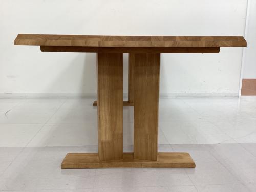 松田家具 (マツダカグ) ベンチダイニング3点セット 252 テーブル：1800㎜ ベンチ：1600㎜ ナチュラル×グレー 白王