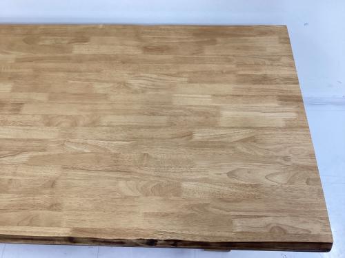 松田家具 (マツダカグ) ベンチダイニング3点セット 252 テーブル：1800㎜ ベンチ：1600㎜ ナチュラル×グレー 白王
