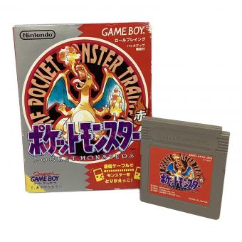 Nintendo (ニンテンドー) ポケットモンスター 赤 ゲームボーイ用ソフト 後期22A -