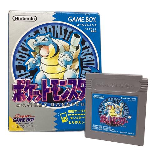 Nintendo (ニンテンドー) ポケットモンスター 青 ゲームボーイ用ソフト 22 -