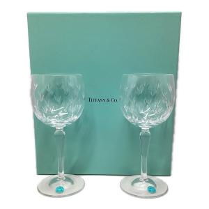 TIFFANY & Co. (ティファニー) ワイングラス フローレット