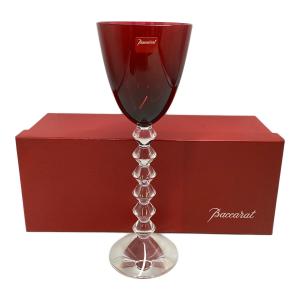 Baccarat (バカラ) ワイングラス 箱付 ルビーレッド ベガ フォルテッシモ