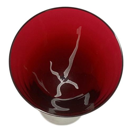 Baccarat (バカラ) ワイングラス 箱付 ルビーレッド ベガ フォルテッシモ