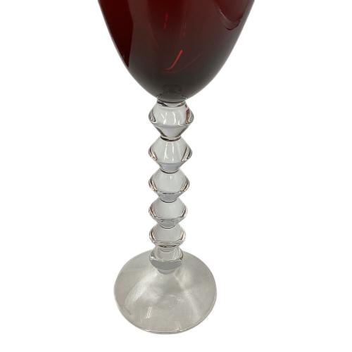 Baccarat (バカラ) ワイングラス 箱付 ルビーレッド ベガ フォルテッシモ