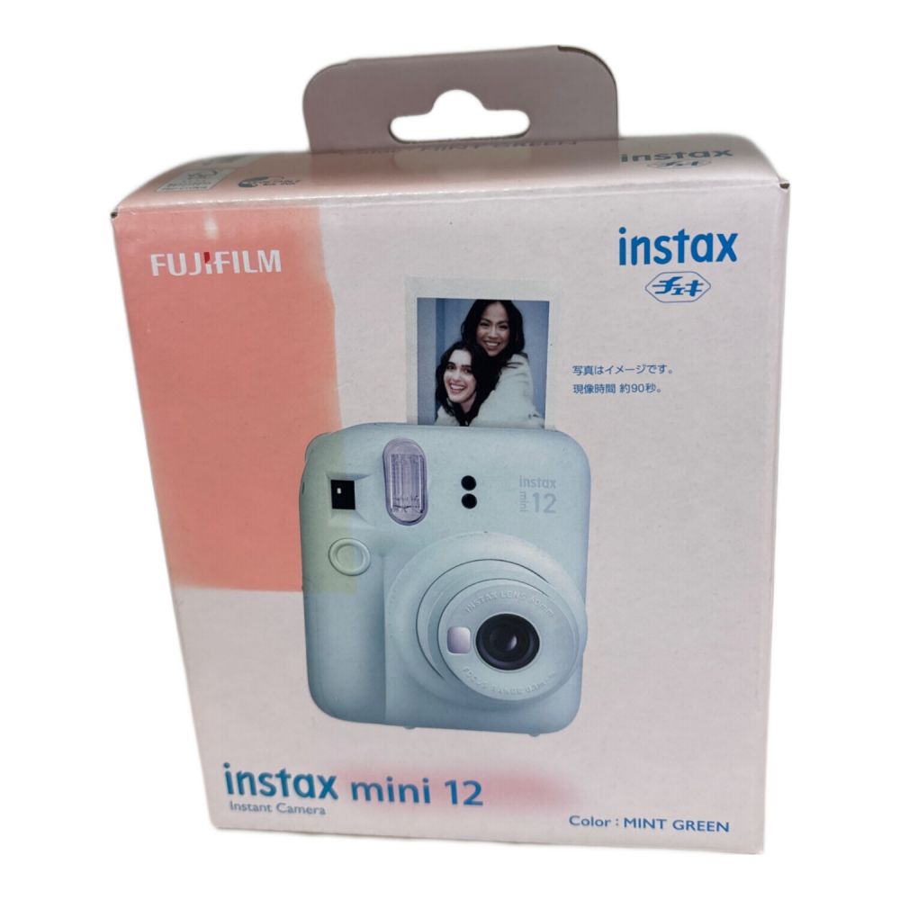 FUJIFILM (フジフィルム) チェキ instax mini 12 ミントグリーン 