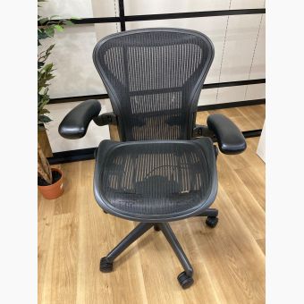 Herman Miller (ハーマンミラー) アーロンチェア ブラック 1人掛け AE123AWA Aタイプ