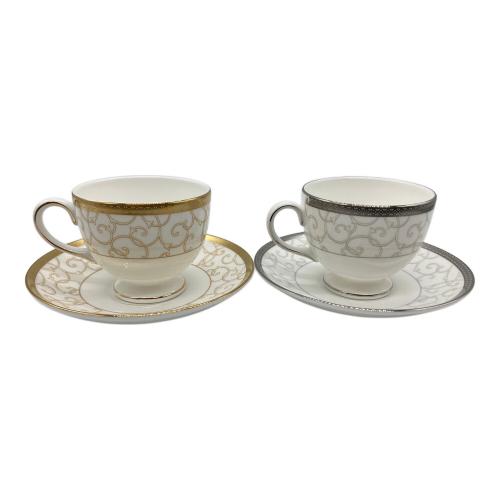 Wedgwood (ウェッジウッド) カップ&ソーサー セレスティアル・ゴールド 2Pセット