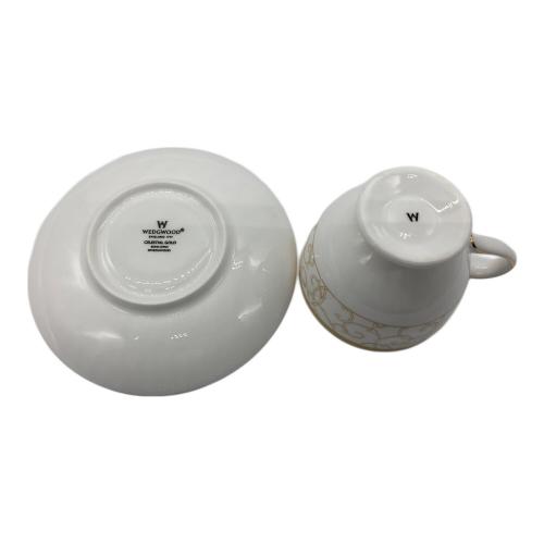 Wedgwood (ウェッジウッド) カップ&ソーサー セレスティアル・ゴールド 2Pセット