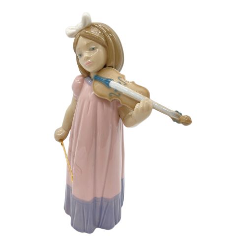 LLADRO (リヤドロ) アンティーク小物 バイオリンと少女 1034