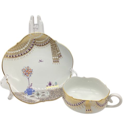 Meissen (マイセン) カップ&ソーサー .. 680710 23633/10 裏 金彩 アラビアンナイト